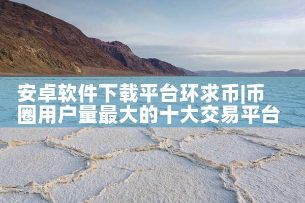 安卓软件下载平台环求币